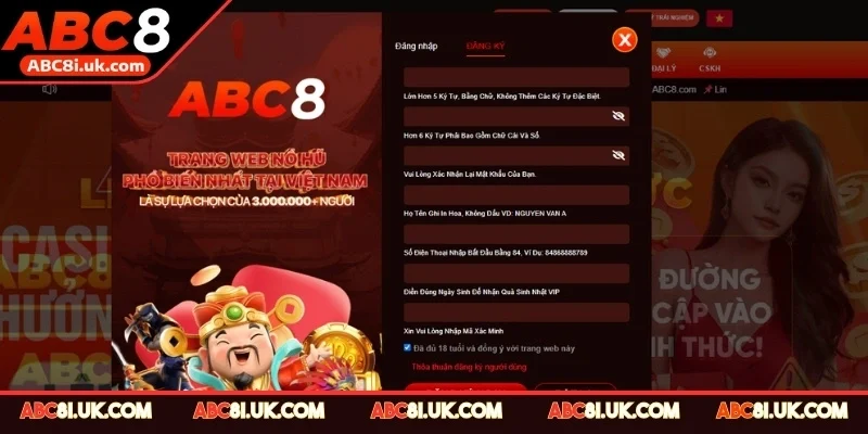 Hướng dẫn ABC8